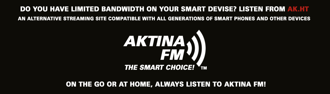 Cypreco AKTINAFM AK Streaming Home Banner