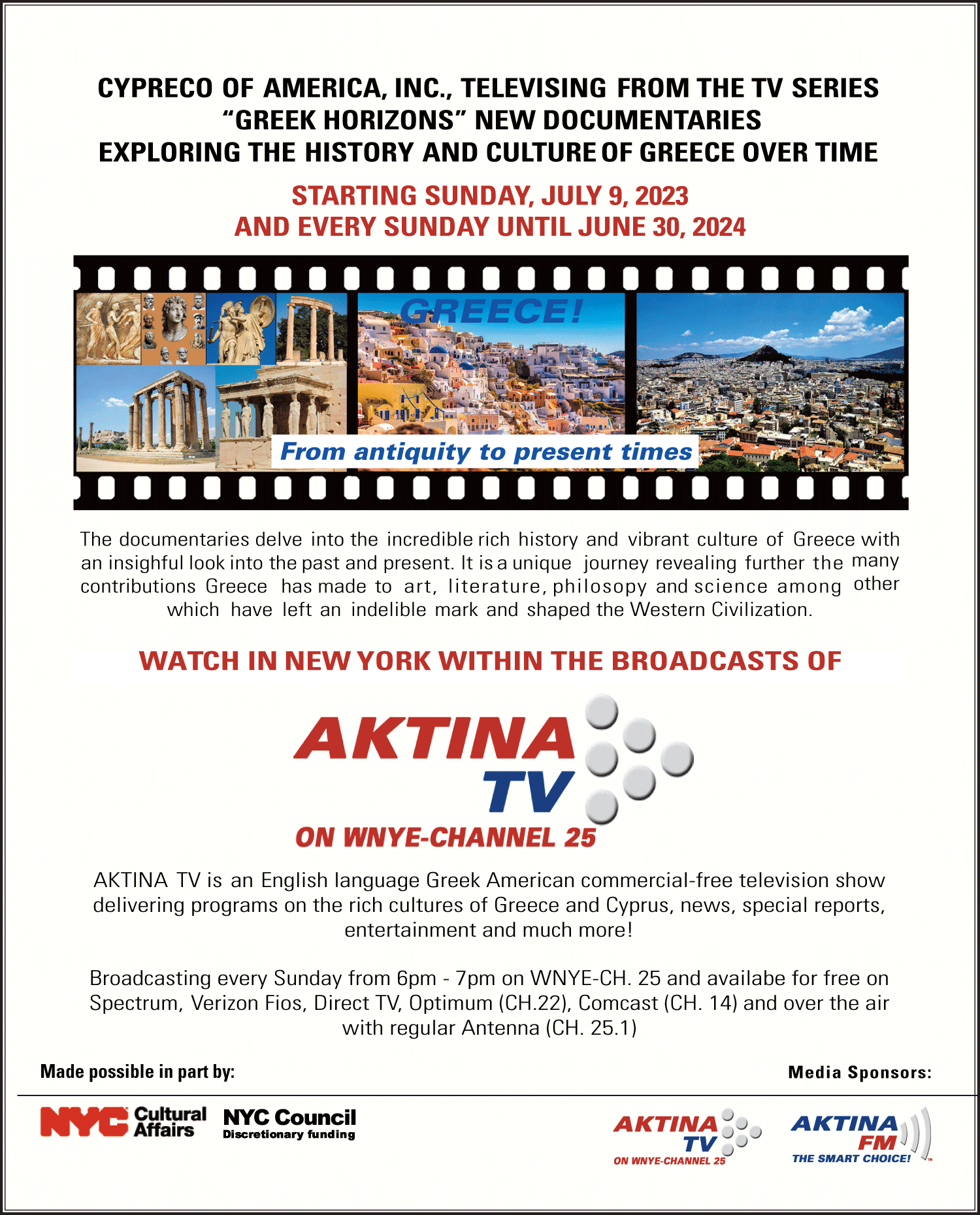 FY24 Cypreco Greek Documentaries